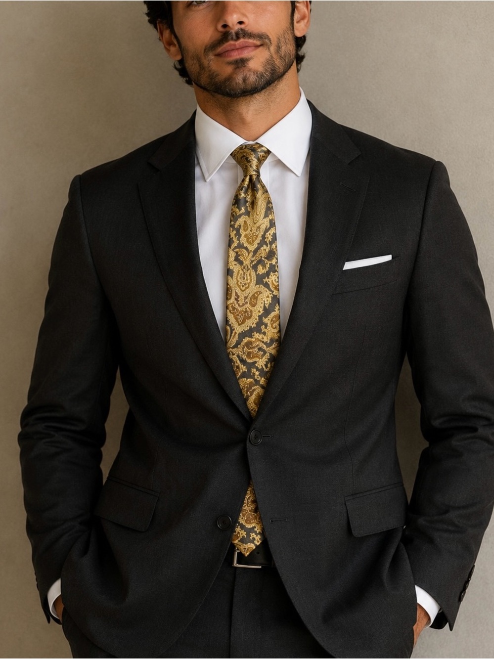 mPierre Balmain men tie Balmain - Authenticated Tie - Silk
